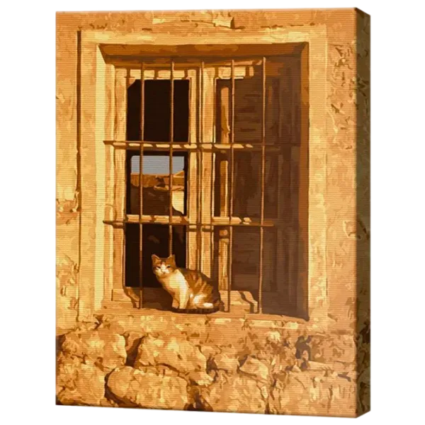 Картина по номерам Art Gallery Котик на подоконнике GX30925 50 x 40 см / Вертикальная photo 1 Картина по номерам Art Gallery Котик на подоконнике GX30925 50 x 40 см / Вертикальная photo 1