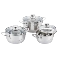 Set de cratițe Maestro Mr-3510-6L 2l Inox / Inox