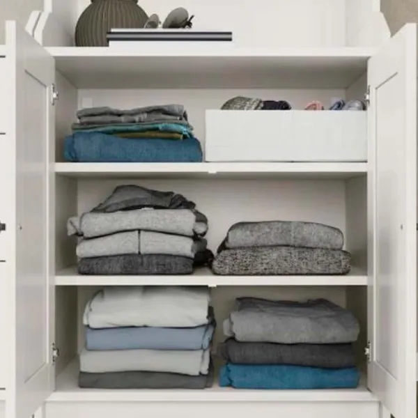 Dulap pentru antreu Ikea Hauga PAL / White photo 4