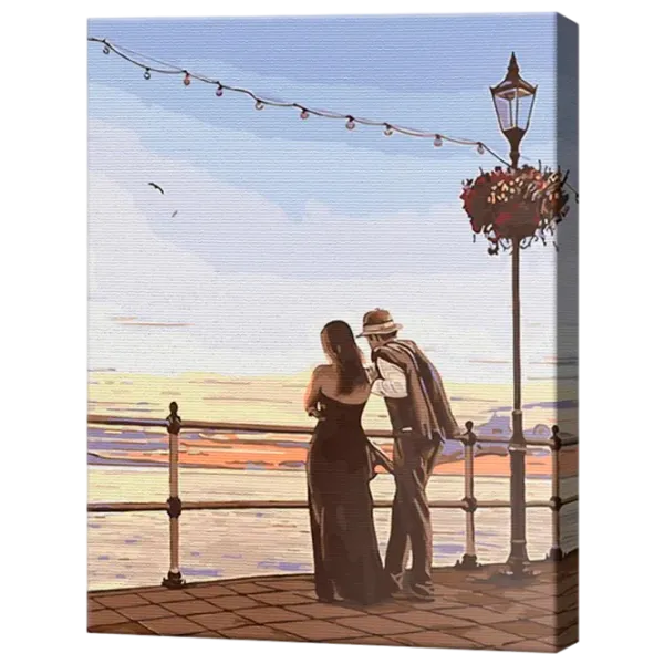 Pictură pe numere Art Gallery Cuplu la întâlnire GX29763 50 x 40 cm / Verticală photo 1 Pictură pe numere Art Gallery Cuplu la întâlnire GX29763 50 x 40 cm / Verticală photo 1