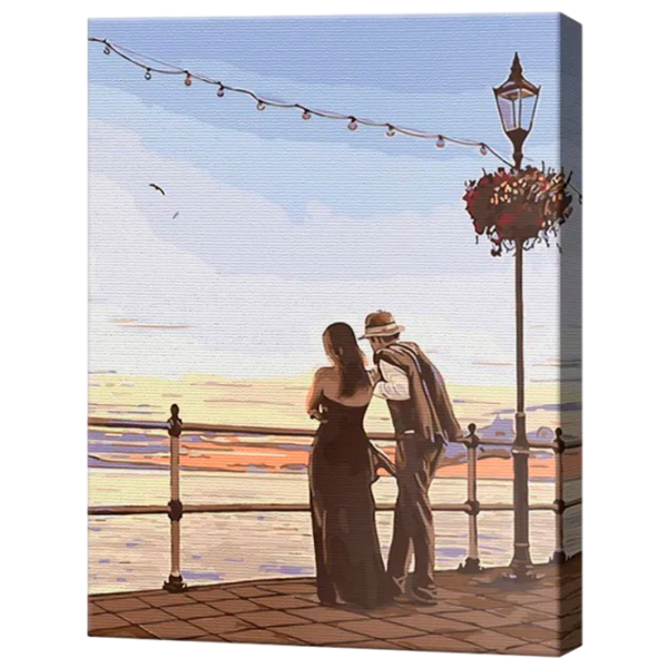 Pictură pe numere Art Gallery Cuplu la întâlnire GX29763 50 x 40 cm / Verticală photo 1 Pictură pe numere Art Gallery Cuplu la întâlnire GX29763 50 x 40 cm / Verticală photo 1