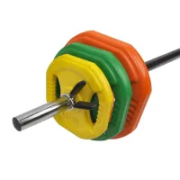Гриф Insportline PUMP-SET-1 Прямая / 40 кг photo 5