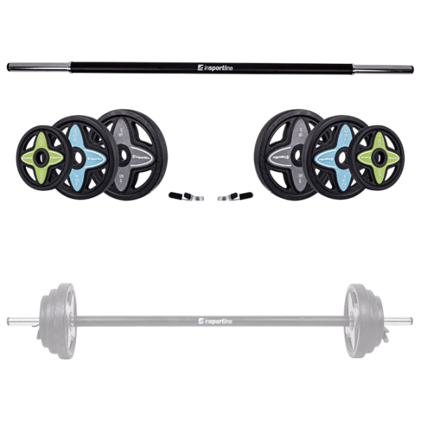 Bară Insportline Pumpstar 18038 Drept / 2 kg photo 2