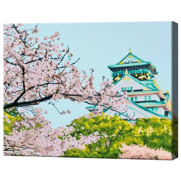 Pictură pe numere Art Gallery Primavara la templul chinezesc GX41913 50 x 40 cm / Orizontală photo 1 Pictură pe numere Art Gallery Primavara la templul chinezesc GX41913 50 x 40 cm / Orizontală photo 1