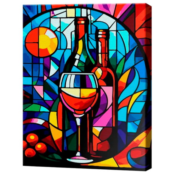 Pictură pe numere Art Gallery Vitraliu GX46474 50 x 40 cm / Verticală photo 1 Pictură pe numere Art Gallery Vitraliu GX46474 50 x 40 cm / Verticală photo 1