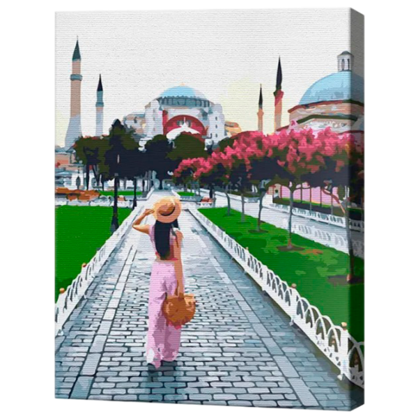 Pictură pe numere Art Gallery Călătoarea în Orient GX37523 50 x 40 cm / Verticală photo 1 Pictură pe numere Art Gallery Călătoarea în Orient GX37523 50 x 40 cm / Verticală photo 1