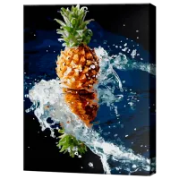 Картина по номерам Art Gallery Ананас GX43614 50 x 40 см / Вертикальная