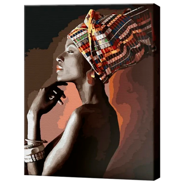 Pictură pe numere Art Gallery Africană GX44364 50 x 40 cm / Verticală photo 1 Pictură pe numere Art Gallery Africană GX44364 50 x 40 cm / Verticală photo 1