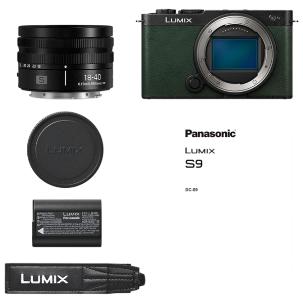 Cameră foto Panasonic DC-S9NE-G  CMOS/ Olive photo 7