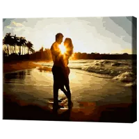 Картина по номерам Art Gallery Романтический отдых GX22617 50 x 40 см / Горизонтальная