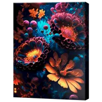 Картина по номерам Art Gallery Фантастические цветы GX46522 50 x 40 см / Вертикальная