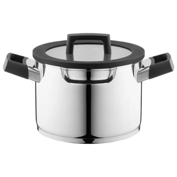 Набор кастрюль BergHOFF Uqonic Downdraft 2.8л Нержавеющая сталь / Стальной photo 2 Набор кастрюль BergHOFF Uqonic Downdraft 2.8л Нержавеющая сталь / Стальной photo 2