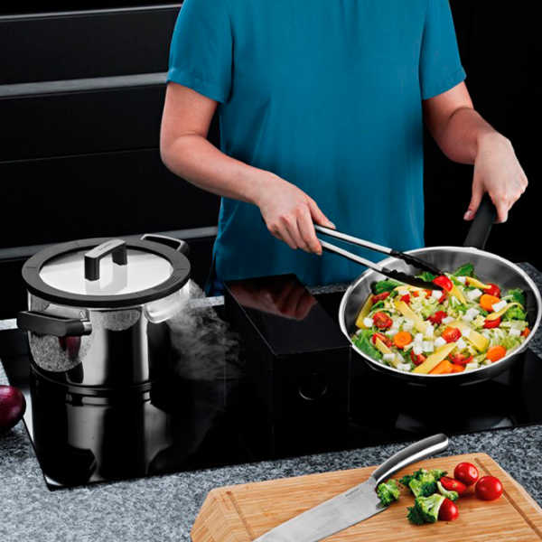 Набор кастрюль BergHOFF Uqonic Downdraft 2.8л Нержавеющая сталь / Стальной photo 6 Набор кастрюль BergHOFF Uqonic Downdraft 2.8л Нержавеющая сталь / Стальной photo 6