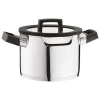 Набор кастрюль BergHOFF Uqonic Downdraft 2.8л Нержавеющая сталь / Стальной photo 2