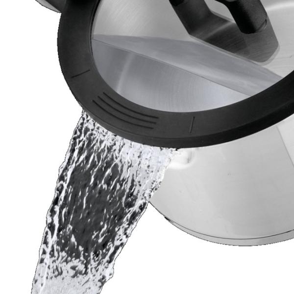 Набор кастрюль BergHOFF Uqonic Downdraft 2.8л Нержавеющая сталь / Стальной photo 4