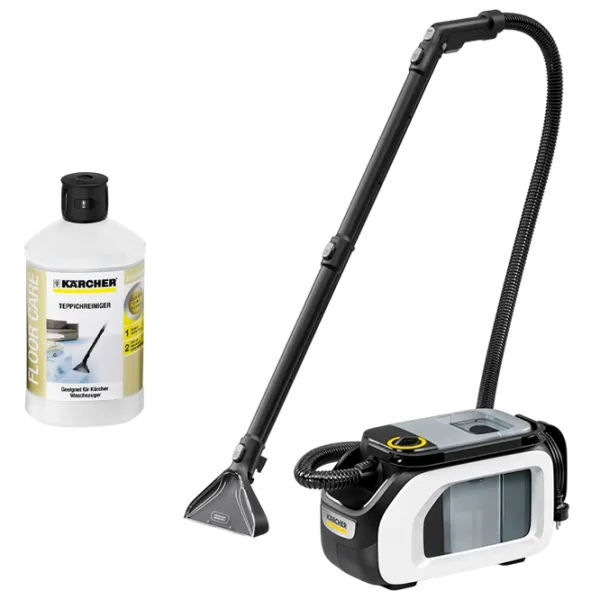 Aspirator cu spălare KARCHER SE3 Compact Home Floor + Detergent 500 W / White Black photo 1