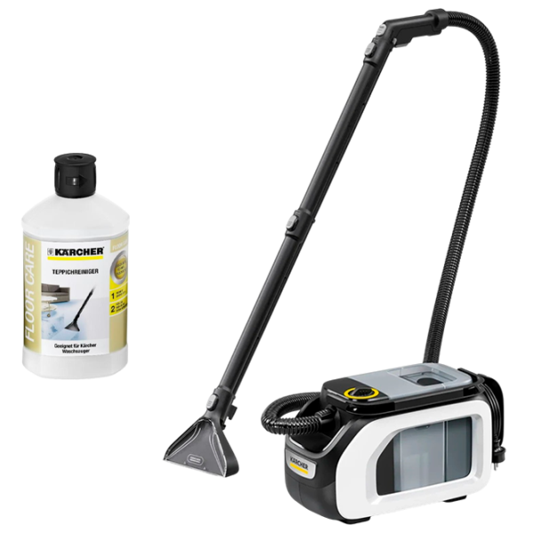 Aspirator cu spălare KARCHER SE3 Compact Home Floor + Detergent 500 W / White Black photo 1