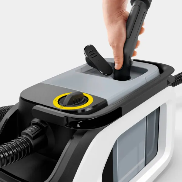 Aspirator cu spălare KARCHER SE3 Compact Home Floor + Detergent 500 W / White Black photo 3