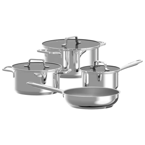 Набор кастрюль BergHOFF Helix 2.2л Нержавеющая сталь / Стальной photo 1 Набор кастрюль BergHOFF Helix 2.2л Нержавеющая сталь / Стальной photo 1