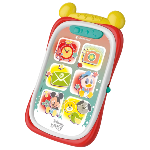 Jucărie interactivă Clementoni Mickey Mouse & Friends Baby Mickey Smartphone 17711 de la 9 luni / Multicolor Red photo 1