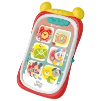 Интерактивная игрушка Clementoni Mickey Mouse & Friends Baby Mickey Smartphone 17711 от 9 месяцев / Разноцветный Красный