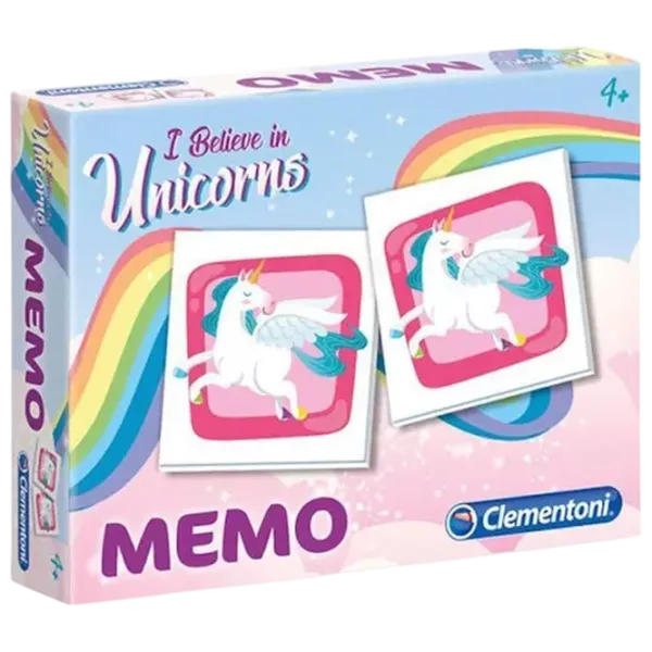 Настольная игра Clementoni Memo Unicorn 4+/ Память photo 1
