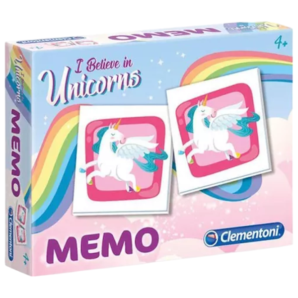 Настольная игра Clementoni Memo Unicorn 4+/ Память photo 1