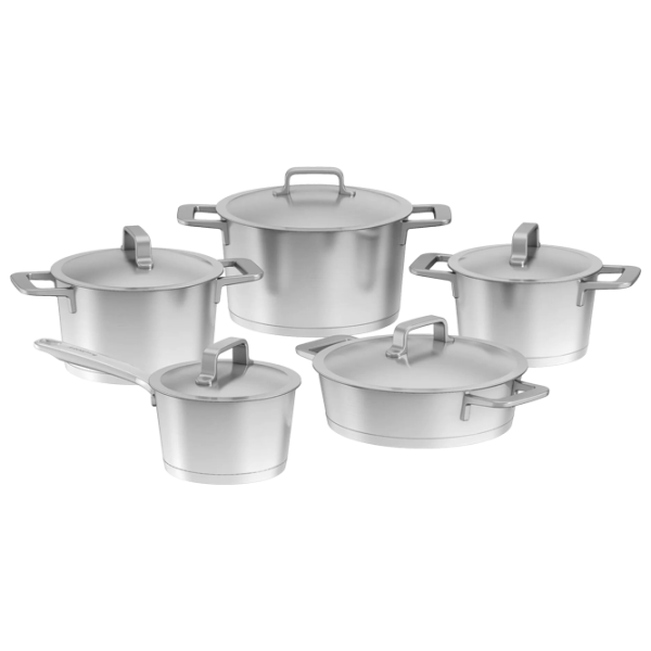 Набор кастрюль BergHOFF META 3л Нержавеющая сталь / Стальной photo 1