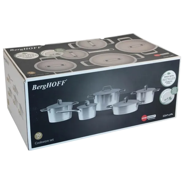 Набор кастрюль BergHOFF META 3л Нержавеющая сталь / Стальной photo 6