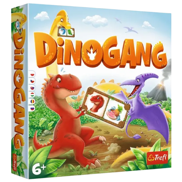 Joc de masă Trefl Game Dinogang 6+/ Strategie photo 1
