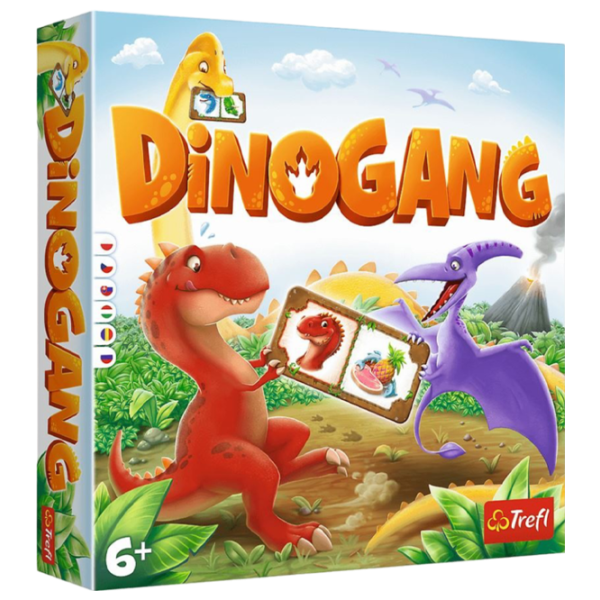 Joc de masă Trefl Game Dinogang 6+/ Strategie photo 1