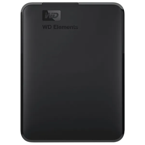 Внешний HDD HDD Western Digital Elements Portable 6 ТБ WDBHJS0060BBK-WESN / Черный photo 1