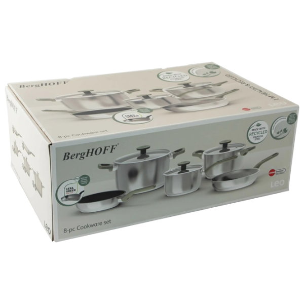 Набор кастрюль BergHOFF Bolt 2л Нержавеющая сталь / Стальной photo 7