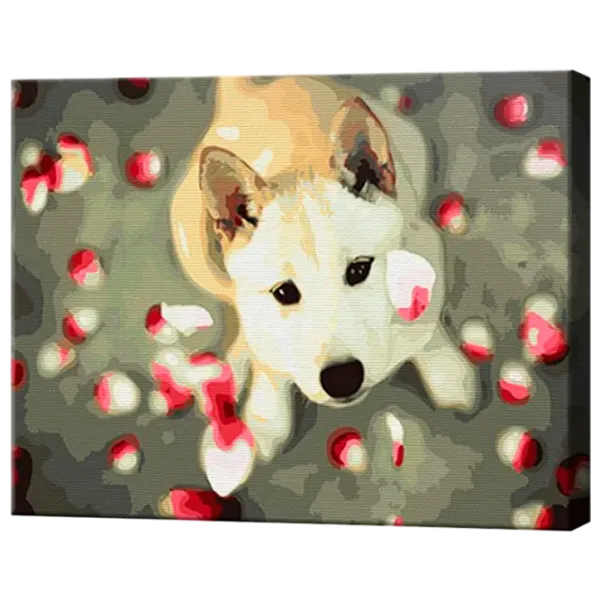 Pictură pe numere Art Gallery Câine devotat GX24254 50 x 40 cm / Orizontală photo 1 Pictură pe numere Art Gallery Câine devotat GX24254 50 x 40 cm / Orizontală photo 1