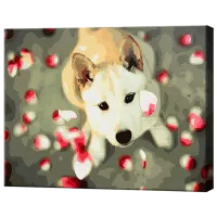 Картина по номерам Art Gallery Верный пес GX24254 50 x 40 см / Горизонтальная