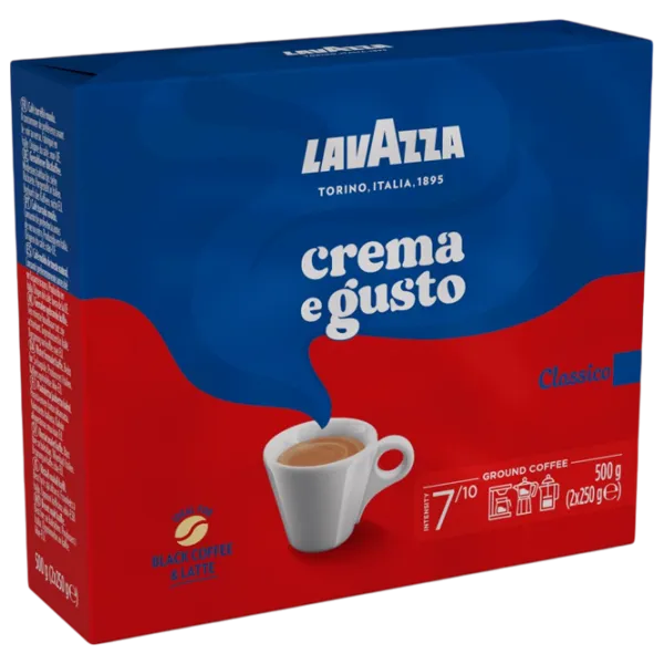 Кофе LAVAZZA Crema E Gusto Молотый / Classic / 2 x 250 г photo 1