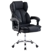 Офисное кресло Xenos Birmingham Искусственная кожа/ Черный Хром