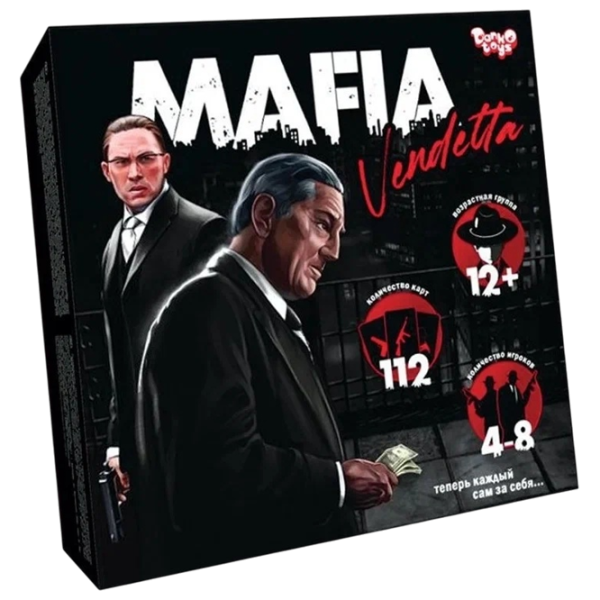 Joc de masă Danko Toys Mafia Vendetta 12+/ Pentru petreceri photo 1