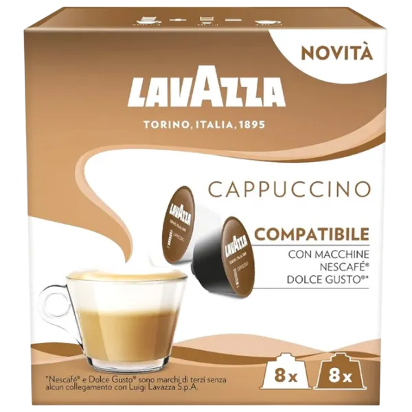 Cafea LAVAZZA Dolce Gusto Cappuccino Capsule / Dolce Gusto / 16 capsule photo 1