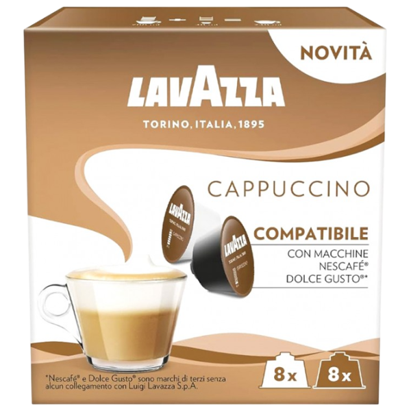 Cafea LAVAZZA Dolce Gusto Cappuccino Capsule / Dolce Gusto / 16 capsule photo 1