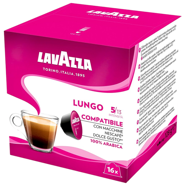 Cafea LAVAZZA Dolce Gusto Lungo Capsule / Espresso / 16 capsule photo 1