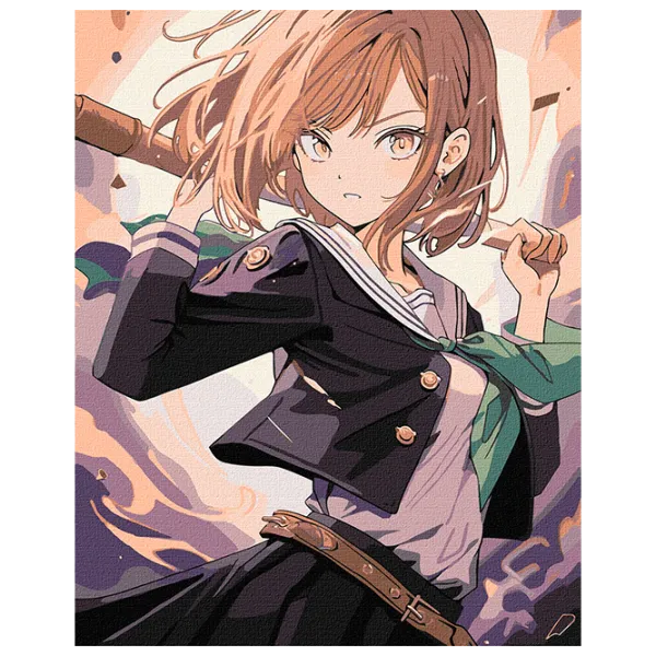 Pictură pe numere Ideyka Fata curajoasă KHO8391 50 x 40 cm / Verticală photo 1 Pictură pe numere Ideyka Fata curajoasă KHO8391 50 x 40 cm / Verticală photo 1