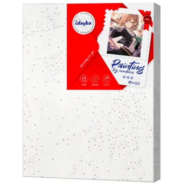 Pictură pe numere Ideyka Fata curajoasă KHO8391 50 x 40 cm / Verticală photo 9 Pictură pe numere Ideyka Fata curajoasă KHO8391 50 x 40 cm / Verticală photo 9