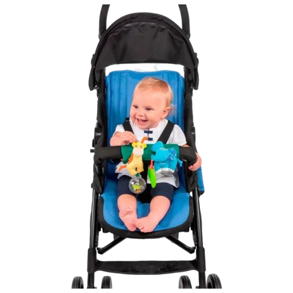 Jucărie moale Chicco Animals Gliby & Eli 10060 0+ / Multicolor photo 2