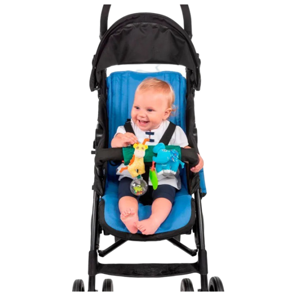 Jucărie moale Chicco Animals Gliby & Eli 10060 0+ / Multicolor photo 2