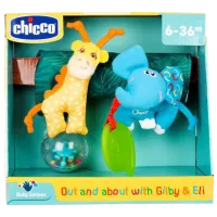 Мягкая игрушка Chicco Animals Gliby & Eli 10060 0+ / Разноцветный photo 3