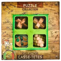 Настольная игра Eureka JUNIOR Wooden Puzzles collection 6+/ Логическая игра