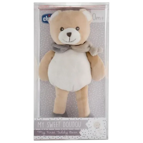 Jucărie moale Chicco Animals My First Teddy Bear 96170 0+ / Beige photo 4