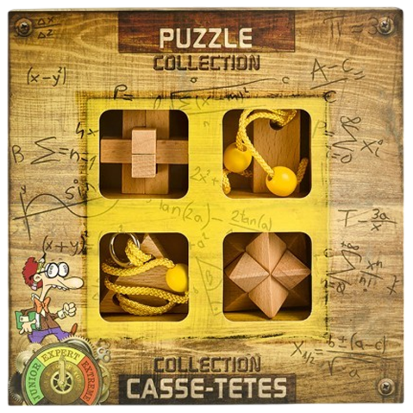 Настольная игра Eureka Expert Wooden Puzzles collection 8+/ Логическая игра photo 1 Настольная игра Eureka Expert Wooden Puzzles collection 8+/ Логическая игра photo 1