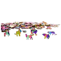 Настольная игра Eureka E2D Rainbow Wooden Puzzle TIGER 7+/ Головоломка photo 2